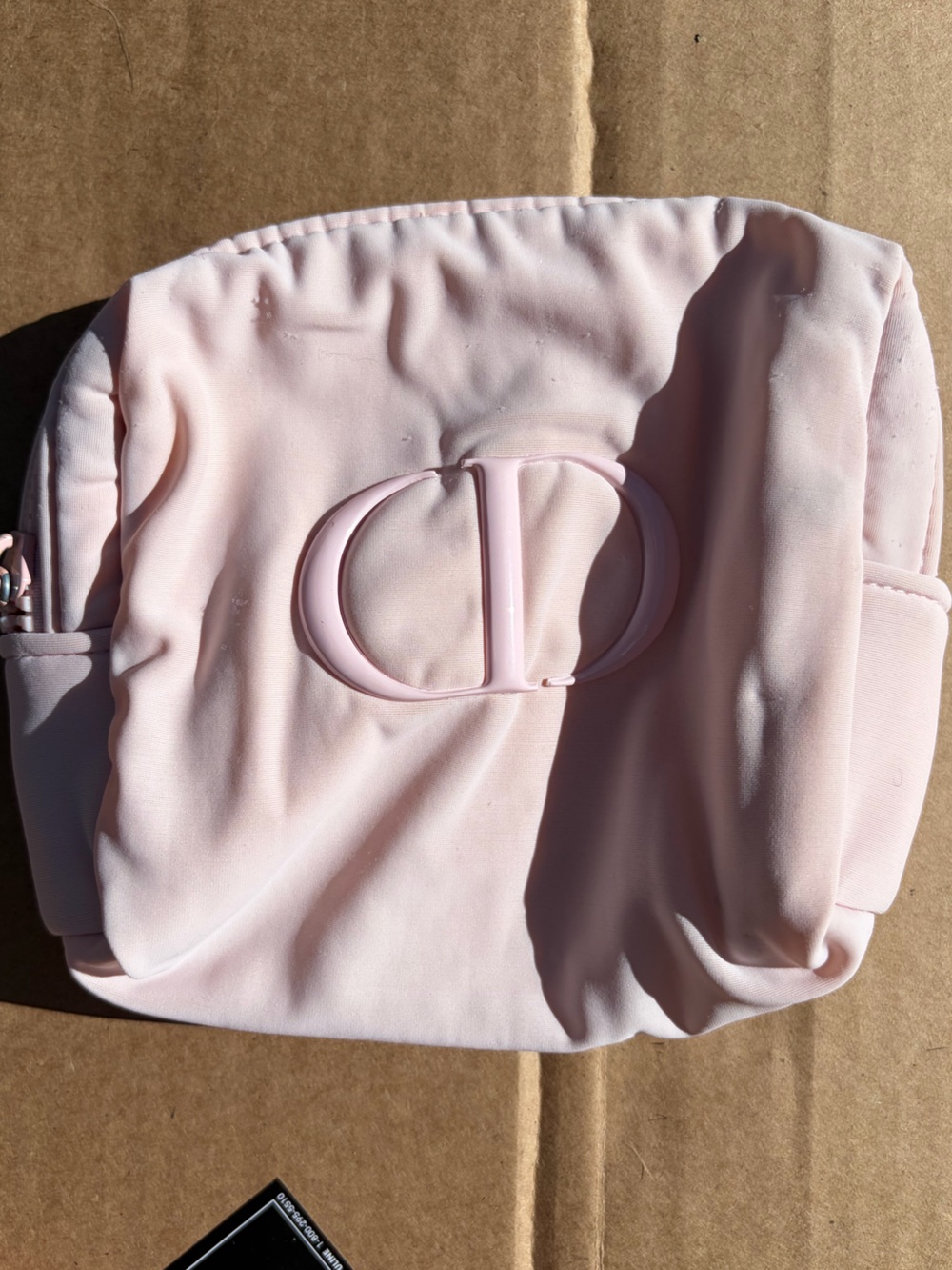 Dior Beauty Small Pink Makeup Bag